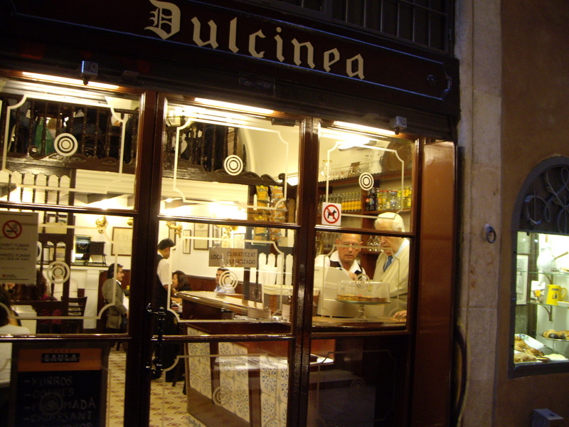 チュロスとチョコラテのお店「Dulcinea」。