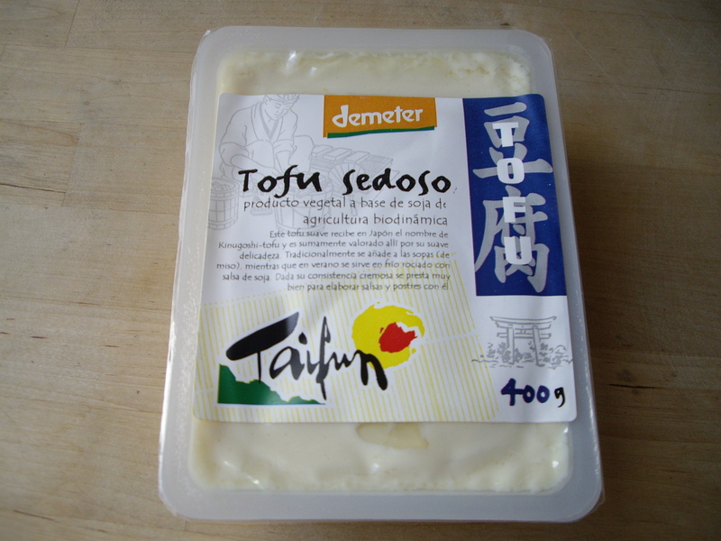 Taifunというドイツメーカーの豆腐。