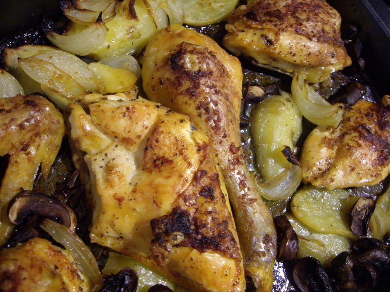 6月に作った鶏のオーブン焼きがイマイチだったのでリベンジ。