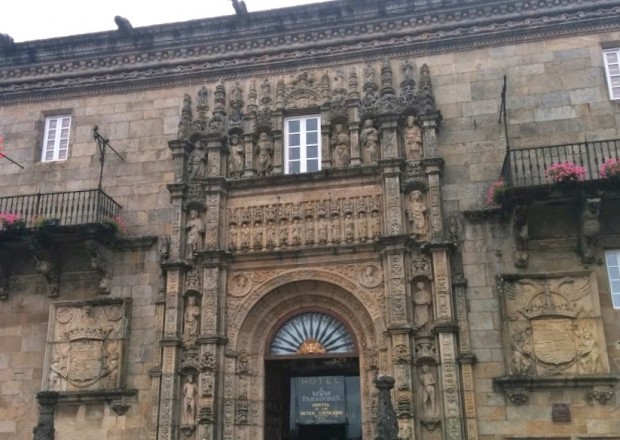 サンティアゴ・デ・コンポステーラのパラドール。