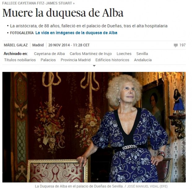 アルバ公爵死去。