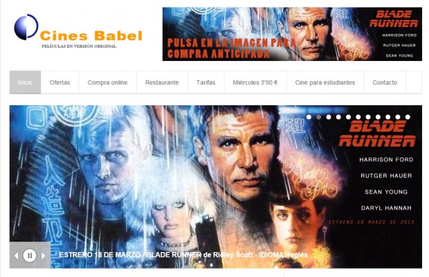 Cines Babel、水曜日は3.90ユーロで映画が観られます。