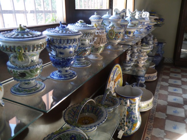 La Ceramica Valencianaの展示室。
