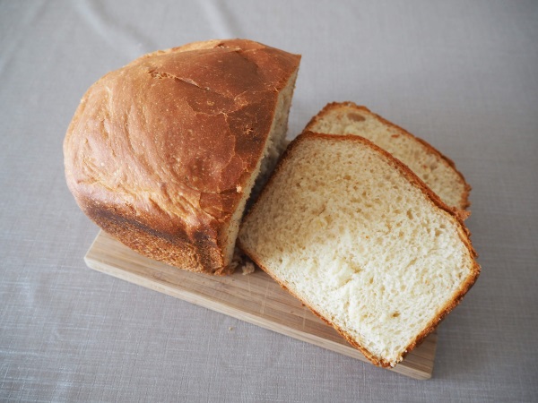 日本のパナソニック公式レシピで作ったパン・ド・ミ。